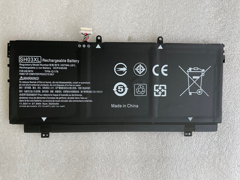 HP SH03XL laptop batterien