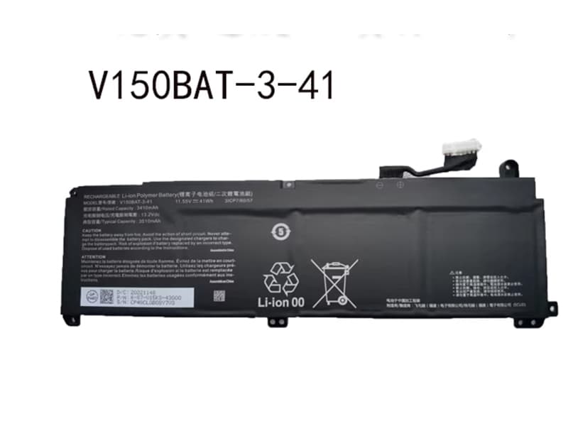 victpower/hp/clevo/V150BAT-3-41