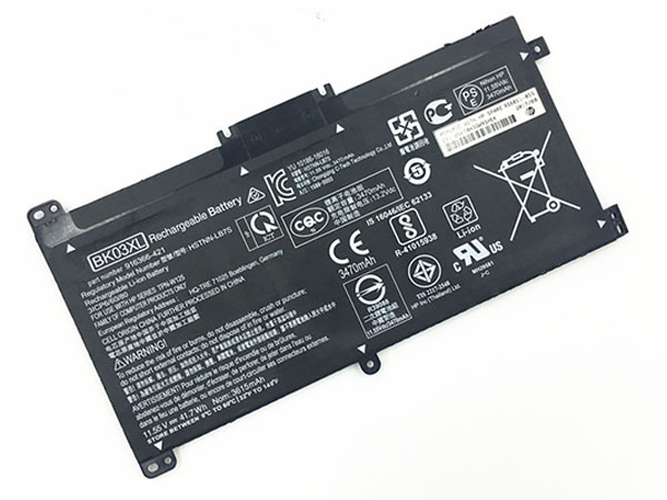 HP BK03XL laptop batterien